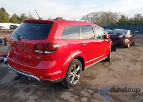 2017 Dodge Journey Crossroad Plus z USA, uszkodzony, nr VIN 3C4PDCGG3HT533143